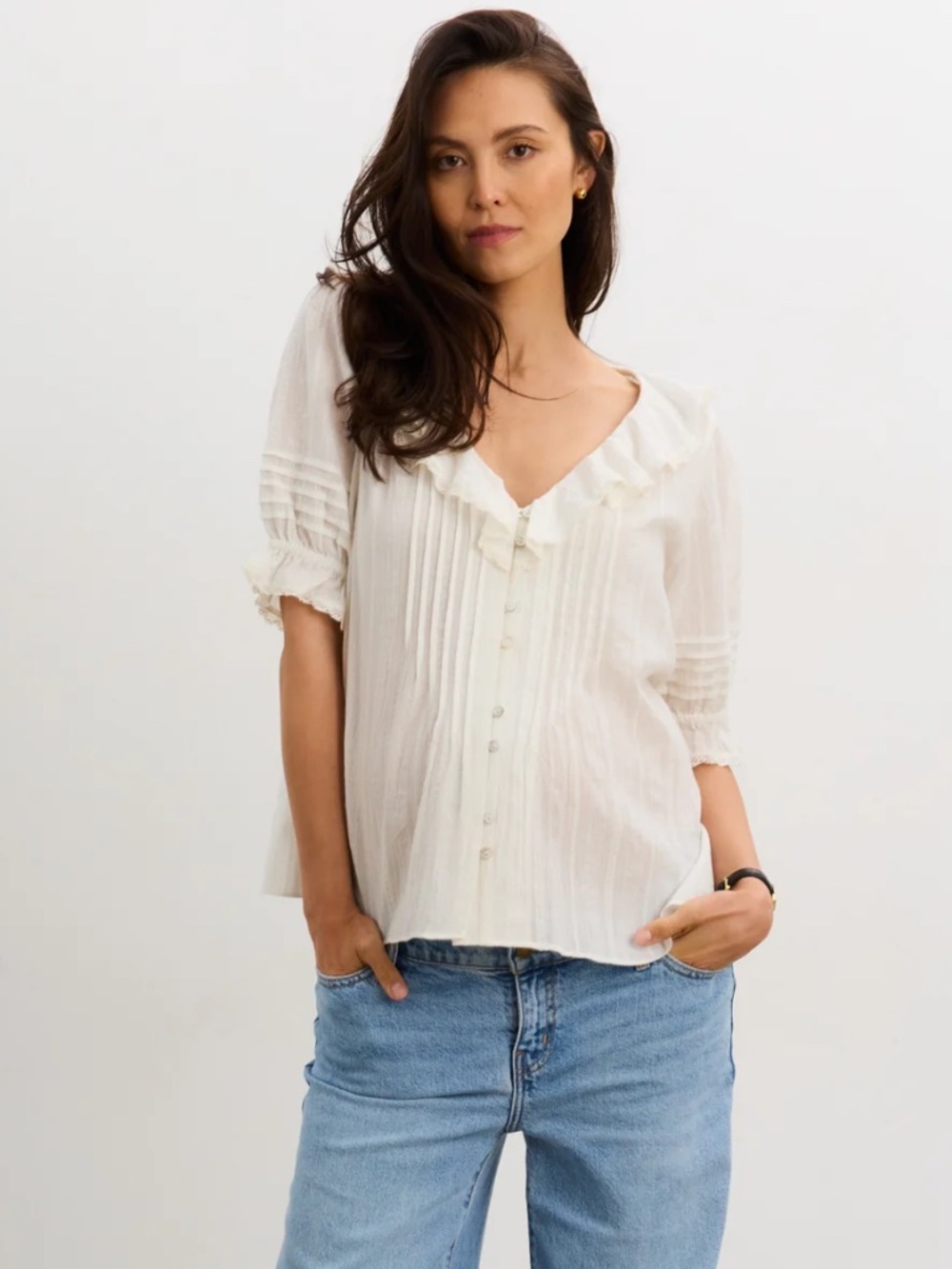 Hatch The Lou Lou Nursing Blouse